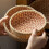 (L) Woven Bread Basket,Weaved Fruit Basket,Woven Tabletop Decorative Storage Bowl 5
