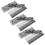 9Pcs Flower Plastic Embossing Folder Set for DIY Card Making 14-15cm 12