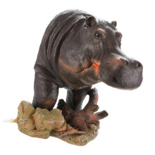 (20cmx17.5cmx17.5cm) Tank Bubbler Decoration Statue Multiuse Landscape Cute Sculpture Air Bubbler