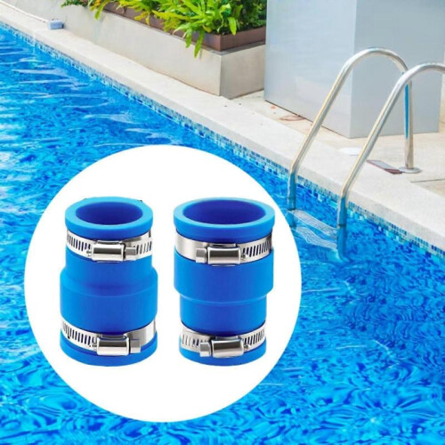2Pcs Pool Filter Vacuum Hose Adapters Easy Installation Practical Connector 2