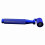 (Blue) Wallpaper Flat Seam Roller Pressure Rollers High Hardness Nonslip Handle 5