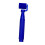 (Blue) Wallpaper Flat Seam Roller Pressure Rollers High Hardness Nonslip Handle 4