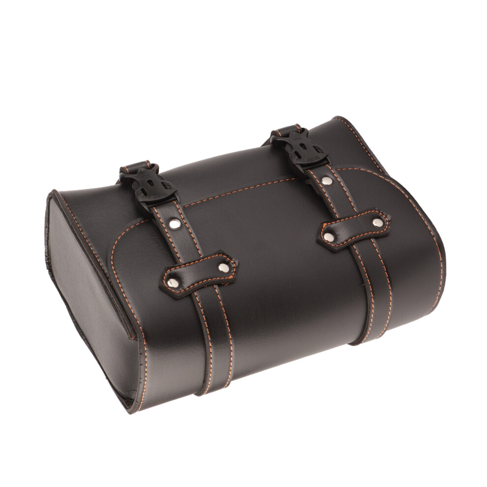 Universal Pu Leather Motorcycle Saddlebags 3 Sizes Weatherproof Side Bags 4951329589317