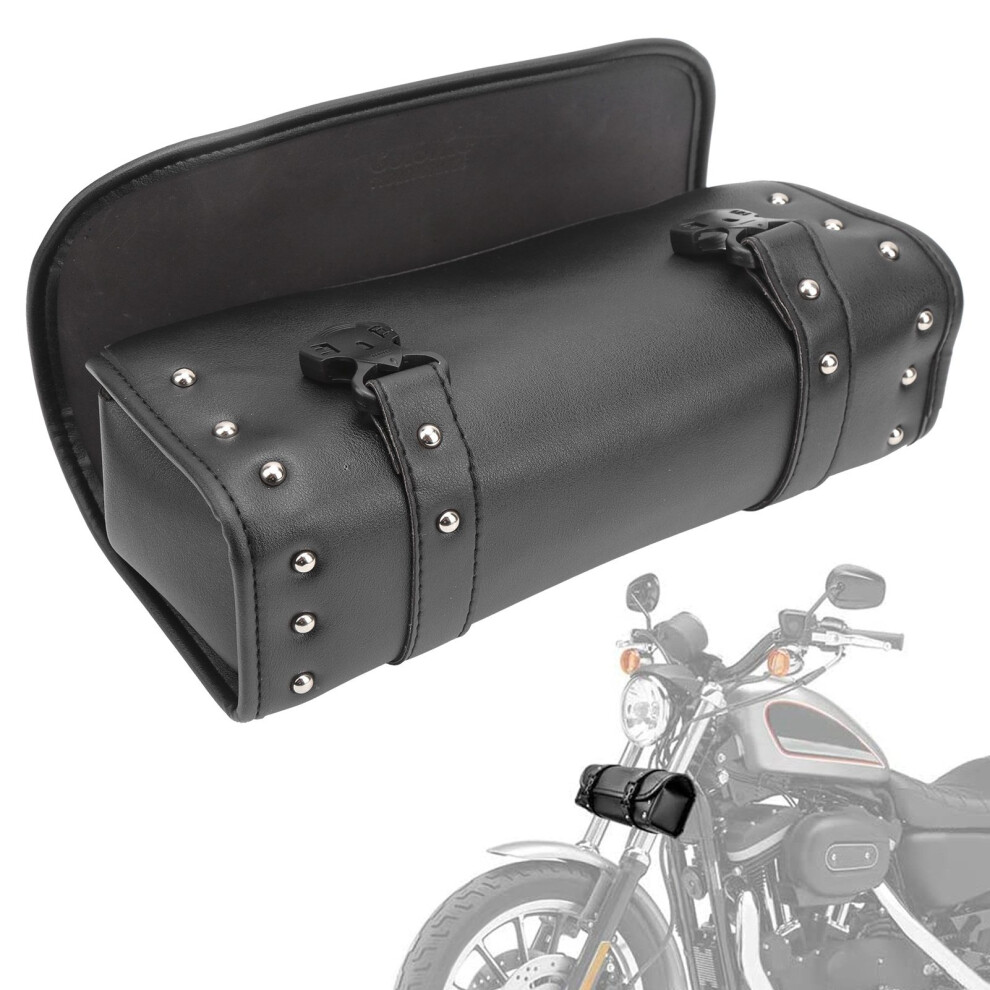 Motorcycle Front/Rear Organizer Saddlebag with Adjustable Straps