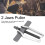 Professional  6in 2 Jaws Gear Puller - Chrome Vanadium Steel Adjustable 4