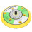 5in Round Sander Holder Buffer Pad Backer Plate 6-Hole for Polishing 9