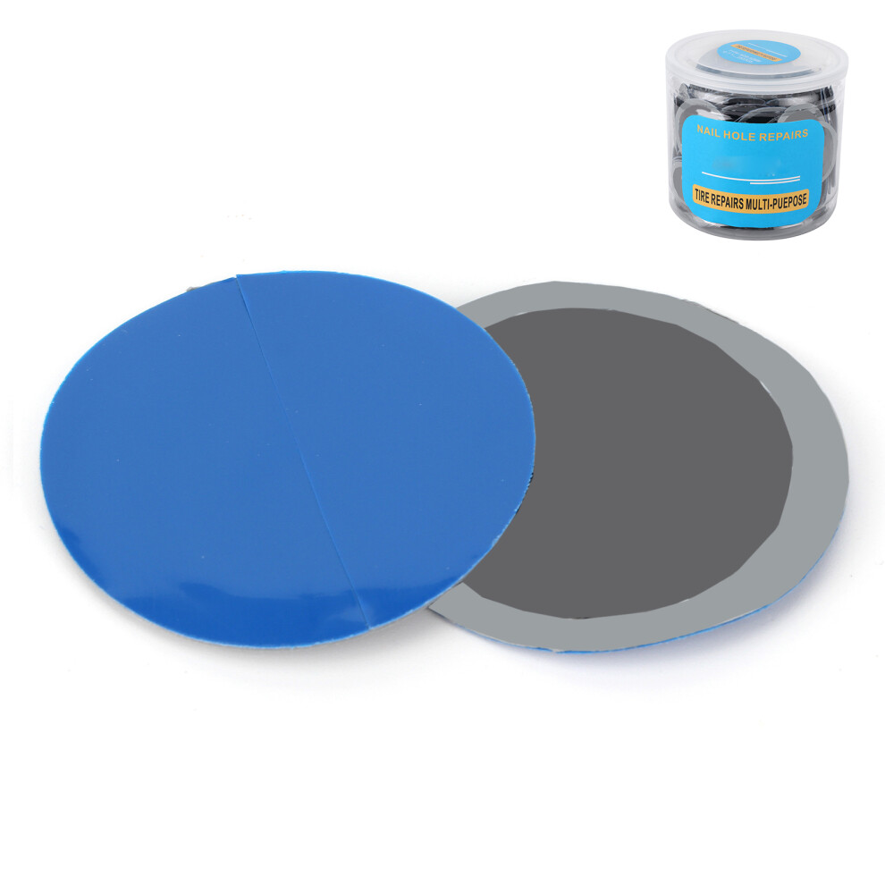 1.7In Puncture Repair Rubber Patch For Tubeless Tyres Cars Motorcycles Cold Fix 8341329594590