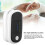 Rechargeable Fingertip Pulse Oximeter with Digital Display White 3