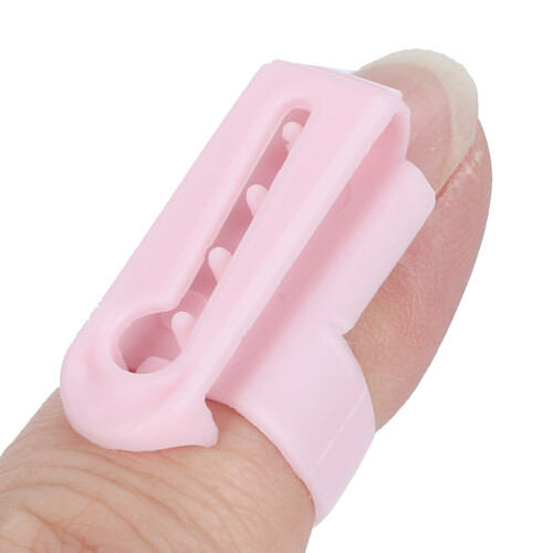 4PCS Knitting Thimble Finger Guide for Wool Sewing DIY Fun