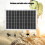 Portable 100W Monocrystalline Solar Panel USB Output for RV/Boat/Car 6