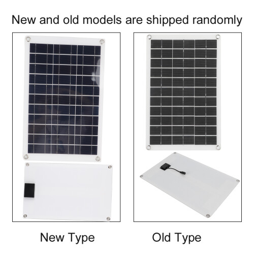 Portable 100W Monocrystalline Solar Panel USB Output for RV/Boat/Car 2