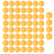 60Pcs Plastic Table Tennis Balls Outdoor Sports Equipment Canned Yellow