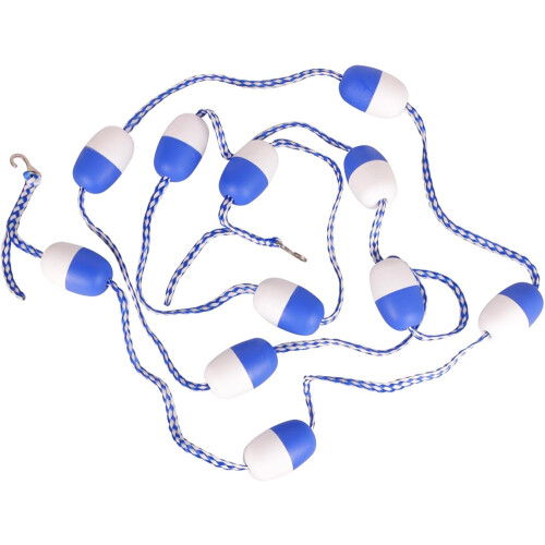 Nylon Pool Safe Lines 4.8 m floating marking rope Pool Safe rope pool depth separator for pool depth separation Ref: 1529 2