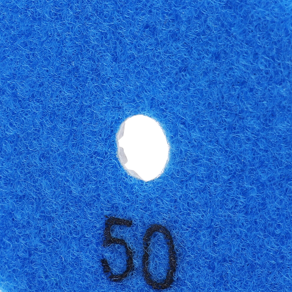 10Pcs 3In Blue Diamond Grit 50 Stone & Concrete Sanding Discs 9491329606423