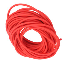 Red Latex Rubber Bands 10m Bungee Tubes for DIY Slingshot, 1.6mm & 2mm