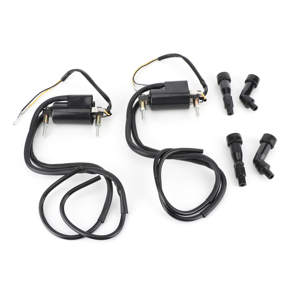 Ignition Coil Set 21121-1174/1001 For Honda Cb 750 900 Models, Black 3101329614491
