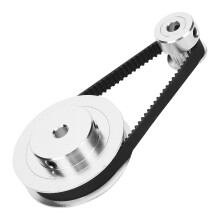 P36-GT2-6-BF Timing Pulley 20/60 Teeth Suitable for 6mm Belts Rust-Resistant
