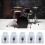 5Pcs Chrome Snare Drum Lug Claw Hooks Rectangular Silver Replacement Parts 8