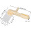 120Pcs Thread Winder Boards for Knitting & Embroidery with Crank 7