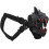 Fangs Cosplay Airsoft Mask Protective Mask Adjustable Strap Breathable Halloween Horror Party Decor Black 5