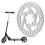 Durable 120 Brake Disc Rotor Pad for E-Scooter Easy Installation 34 mm ID 16