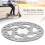 Durable 120 Brake Disc Rotor Pad for E-Scooter Easy Installation 34 mm ID 3