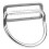 2Pcs Diving Harness D Ring Belt Keeper 304 Stainless Steel 10