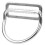 2Pcs Diving Harness D Ring Belt Keeper 304 Stainless Steel 9