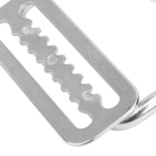 2Pcs Diving Harness D Ring Belt Keeper 304 Stainless Steel