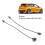 High-Quality Nylon Shelf Cord for Ford Focus MK3 2012‑2017 - 2pcs 5