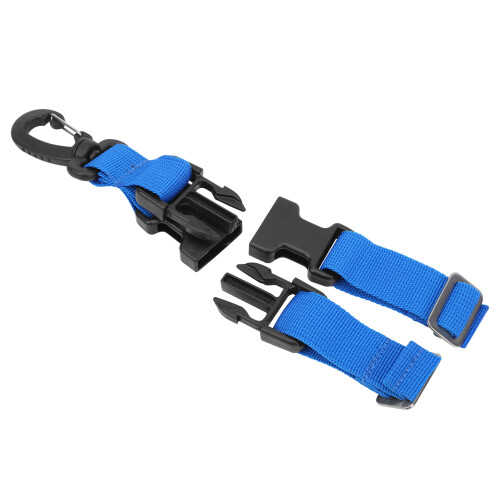 Blue Diving Flippers Quick Release Buckle Keeper Strap, Nylon, 59g 1