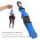 Blue Diving Flippers Quick Release Buckle Keeper Strap, Nylon, 59g 4