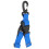 Blue Diving Flippers Quick Release Buckle Keeper Strap, Nylon, 59g 11