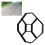 Sechseckige Betonform Garten DIY Ziegel 11