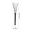 2Pcs Drum Brush Rubber Stainless Steel Wire Retractable Jazz Percussion Acce 4