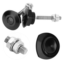 2Pcs Aluminium Alloy Hood Pin Lock 32mm Quick Release Bumper Clip