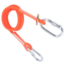 1,6 M Hochwertiges Außengebrauch-Bau-Sicherheitslanyard aus Nylon & Stahl