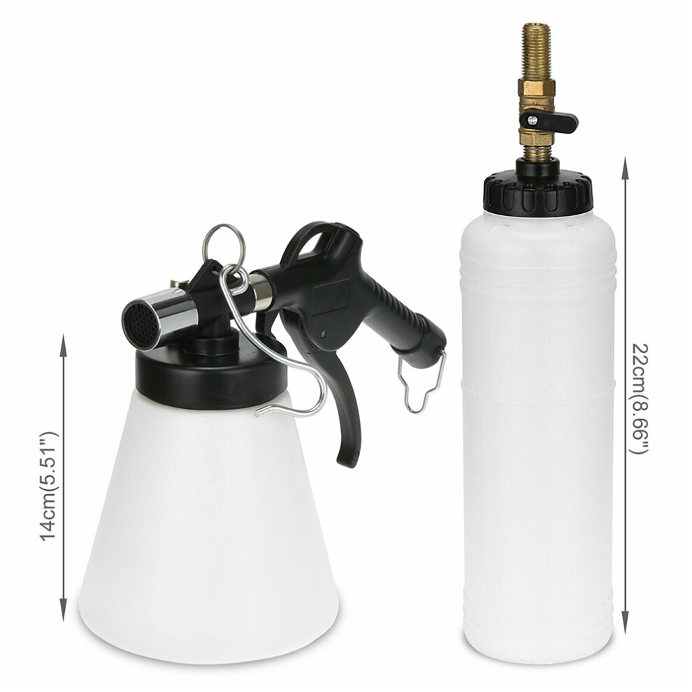 1.75L Pneumatic Brake Fluid Bleeder Pump Car Oil Extractor Kit 4351329661332