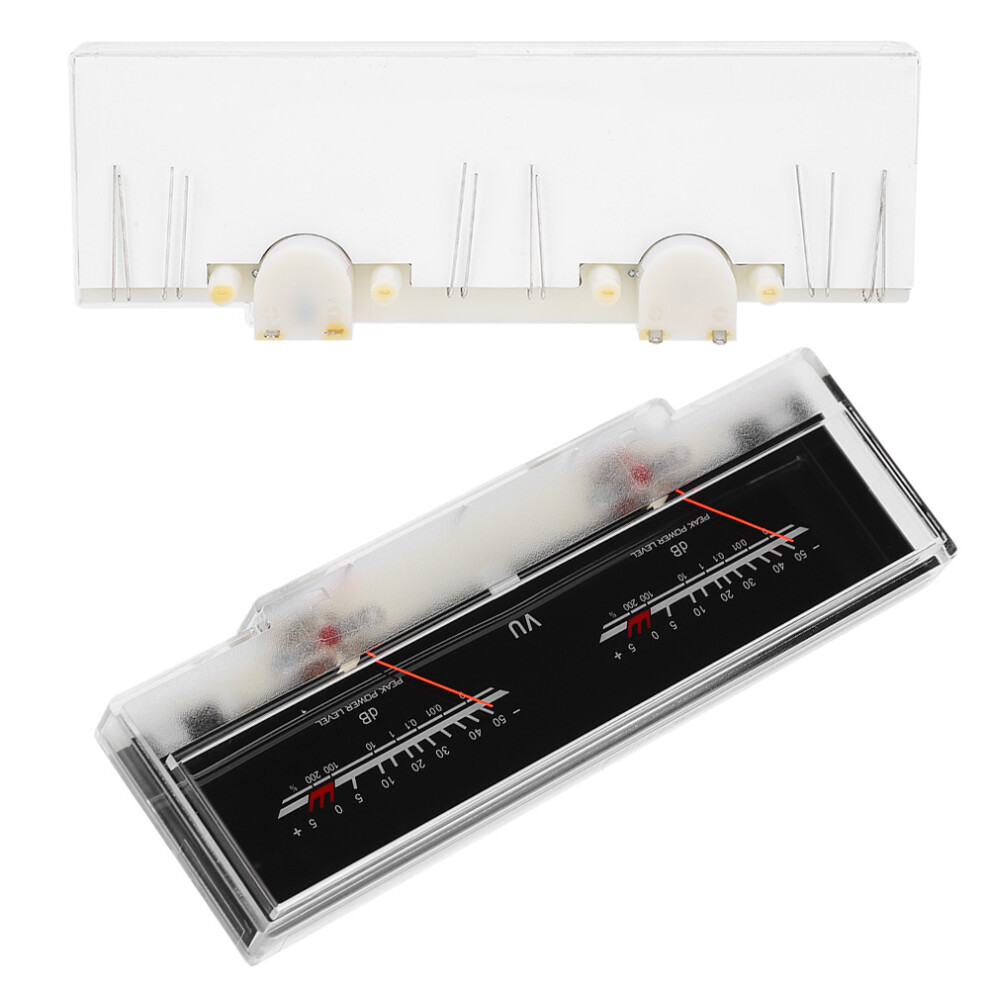 P78wtcog Dual Header Vu Meter Amplifier Level Audio Meter With Backlight 9421329662488