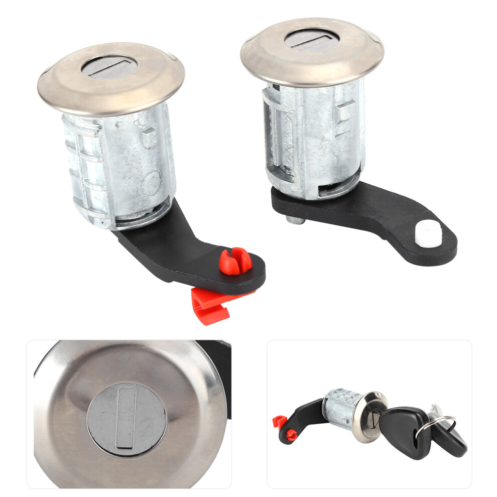 Left Right Door Lock Barrel Cylinder With 2 Keys Fits Renault Master 7691329662715