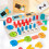 Kids Wooden Math Toy With Red Blue Number Blocks For Skills Learning Cognitive 5