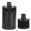 Universaler Ölabscheidbehälter 2-Port Tank, 5oz, Schwarz, Ablassventil 16