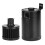 Universaler Ölabscheidbehälter 2-Port Tank, 5oz, Schwarz, Ablassventil 12