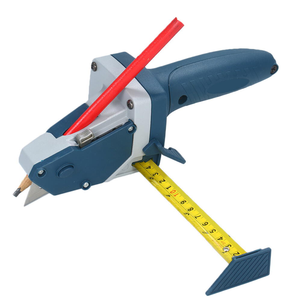 All-In-One Gypsum Board Cutter With 16Ft Tape, Blades, And Pencil 9491329668544