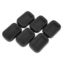 6pcs Anti-Slip Rubber Wheel Caster Coasters for Sofas Beds Chairs | 55x83x13mm