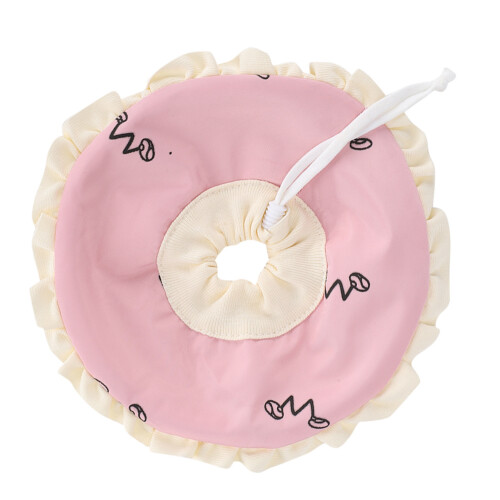Pink L Pet Elizabeth Circle Collar for Small Pets Under 19cm 1