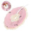 Pink L Pet Elizabeth Circle Collar for Small Pets Under 19cm 7