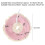 Pink L Pet Elizabeth Circle Collar for Small Pets Under 19cm 10