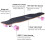 Pro Skateboards for Beginners 43x9 Complete Longboard for All Ages 7 Layer Maple 2