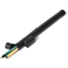 PVC Leather Pool Cue Hard Case Carry Case Holds 1